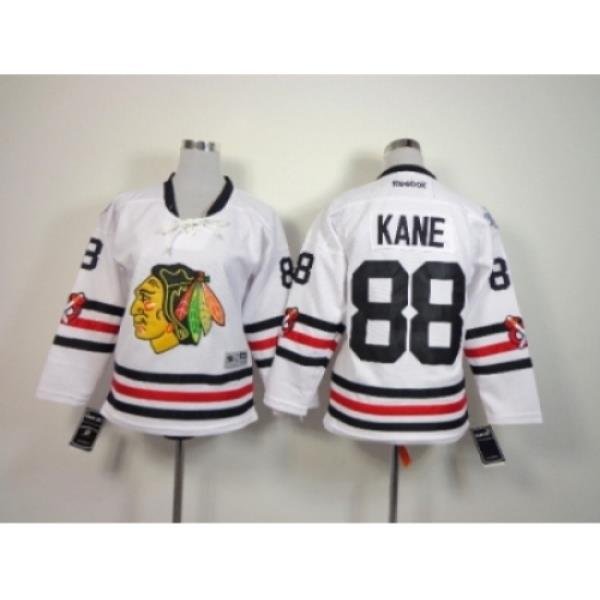 NHL Youth chicago blackhawks #88 Patrick Kane white jerseys(2015 new classic)