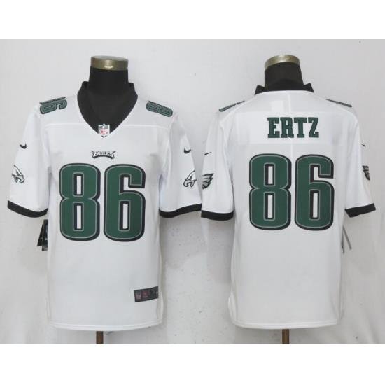 Nike Eagles #86 Zach Ertz White Vapor Untouchable Player Limited Jersey