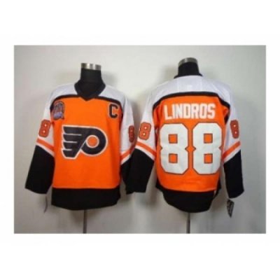 NHL Jerseys Philadelphia Flyers #88 Lindros orange[patch C][m&n]