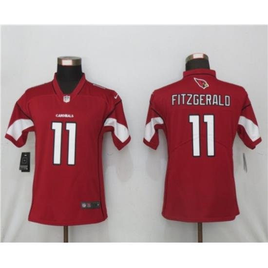 Women Nike Arizona St.Louis Cardinals 11 Larry Fitzgerald Red 2020 Vapor Untouchable Jersey