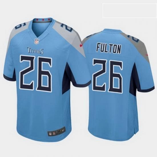 men kristian fulton tennessee titans light blue game jersey