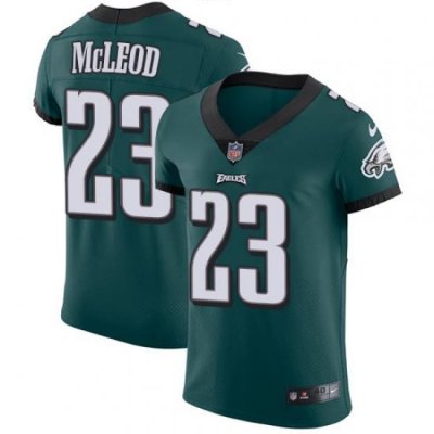 Men Nike Eagles #23 Rodney McLeod Midnight Green Team Color Stitched NFL Vapor Untouchable Elite Jersey