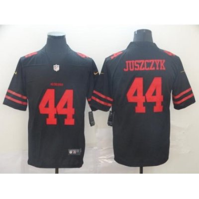 Men Nike San Francisco 49ers 44 Kyle Juszczyk Black Vapor Untouchable Limited Jersey