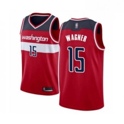 Womens Washington Wizards 15 Moritz Wagner Swingman Red Basketball Jersey Icon Edition