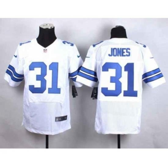 nike nfl jerseys dallas cowboys 31 jones white[Elite]