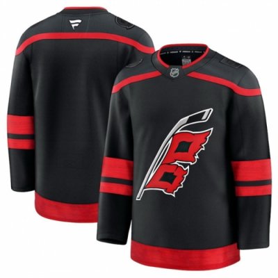 Men Carolina Hurricanes Blank Black 2024 25 Home Stitched Hockey Jersey