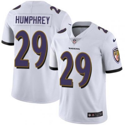 Nike Ravens #29 Marlon Humphrey White Mens Stitched NFL Vapor Untouchable Limited Jersey