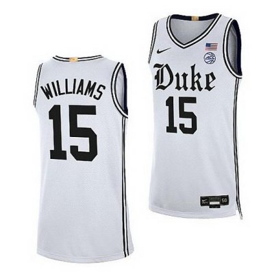 Duke Blue Devils Mark Williams The Brotherhood 2021 22 Limited Basketball Jersey