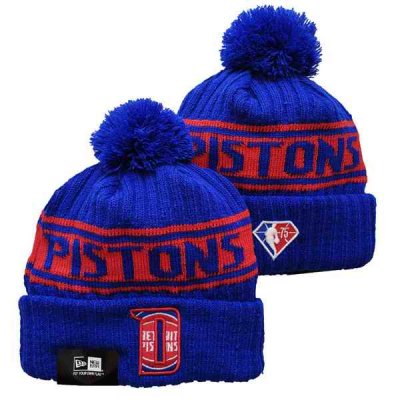 Detroit Pistons Knit Hats 003