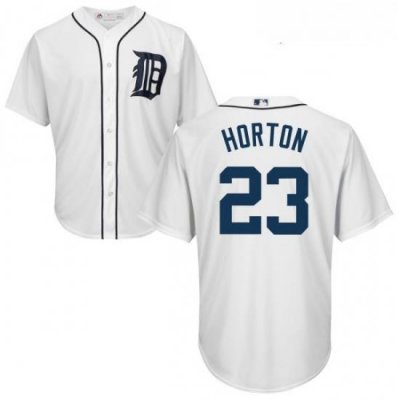 Youth Majestic Detroit Tigers 23 Willie Horton Replica White Home Cool Base MLB Jersey