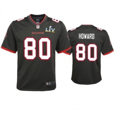 Youth O.J. Howard Buccaneers Pewter Super Bowl Lv Game Jersey