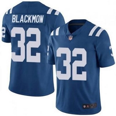 Nike Indianapolis Colts 32 Julian Blackmon Royal Vapor Untouchable Limited Jersey