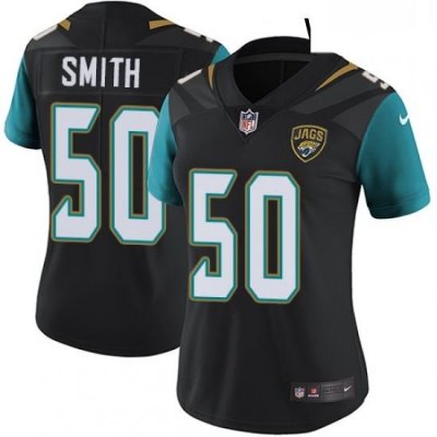 Womens Nike Jacksonville Jaguars 50 Telvin Smith Black Alternate Vapor Untouchable Limited Player NFL Jersey