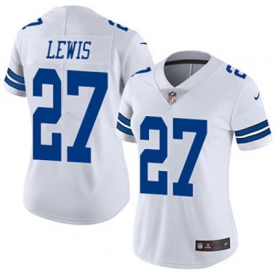 Nike Cowboys #27 Jourdan Lewis White Womens Vapor Untouchable Limited Player NFL Jersey