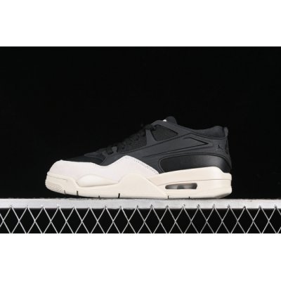 AIR JORDAN 4 BLACK LIGHT BONE DARK GREY