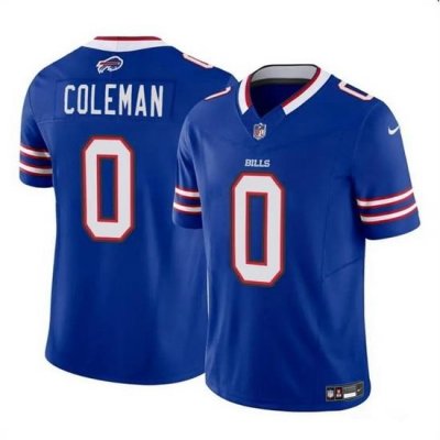 Youth Buffalo Bills 0 Keon Coleman Blue 2024 Draft F U S E  Vapor Untouchable Limited Stitched Football Jersey