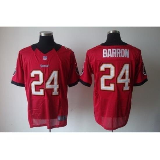 Nike Tampa Bay Buccaneers 24 Mark Barron Red Elite NFL Jersey