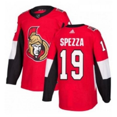 Youth Adidas Ottawa Senators 19 Jason Spezza Premier Red Home NHL Jersey