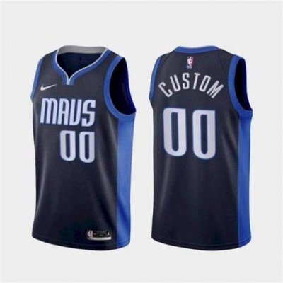 Men Women Youth Toddler Dallas Mavericks Navy Blue Custom Nike NBA Stitched Jersey