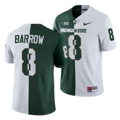 Michigan State Spartans Simeon Barrow Michigan State Spartans Split Edition 2021 22 Jersey