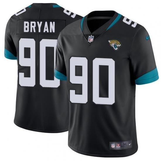 Nike Jaguars #90 Taven Bryan Black Team Color Men Stitched NFL Vapor Untouchable Limited Jersey