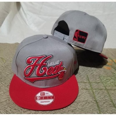 Miami Heat Snapback Cap 24E37