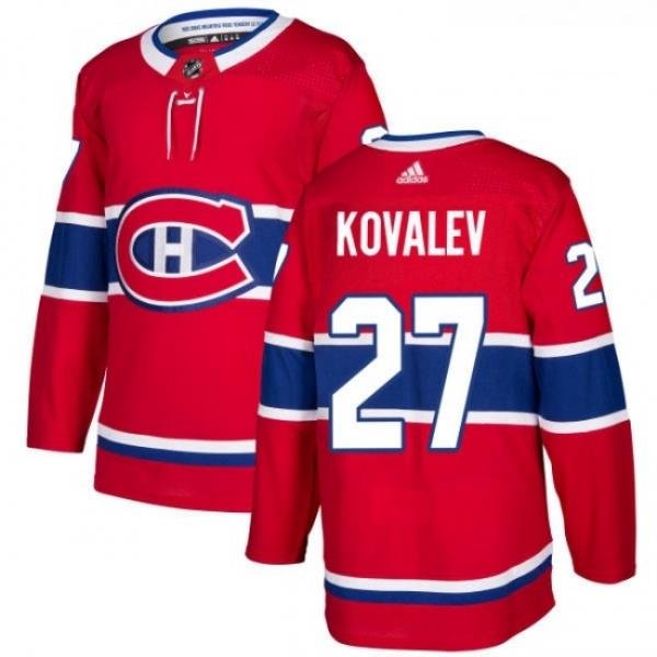 Youth Adidas Montreal Canadiens 27 Alexei Kovalev Premier Red Home NHL Jersey