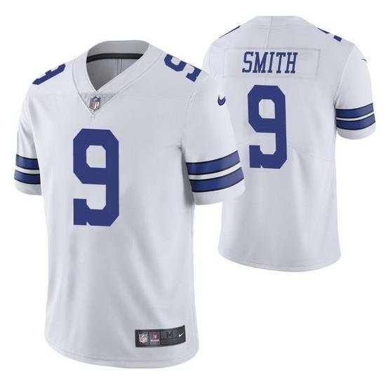 Dallas Cowboys 9 Jaylon Smith Vapor Limited White Jersey