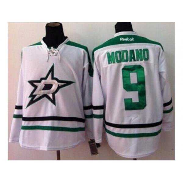 Dallas Stars #9 Mike Modano New White Stitched NHL Jersey