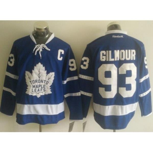 Maple Leafs #93 Doug Gilmour Blue New Stitched NHL Jersey