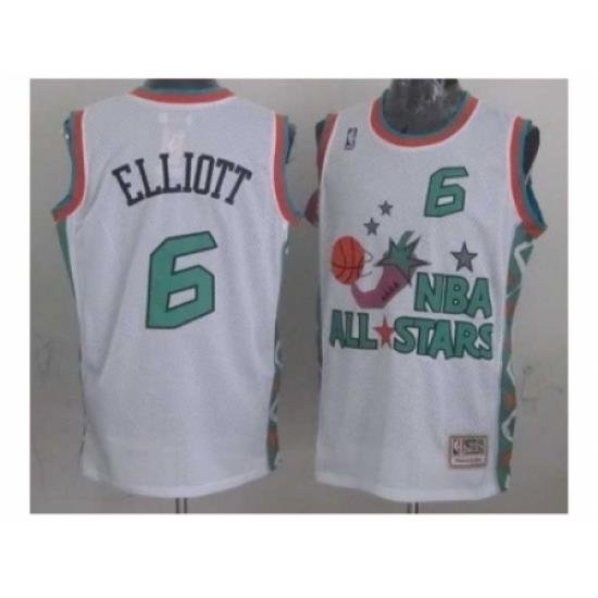 NBA 96 All Star #6 Elliott White Jerseys