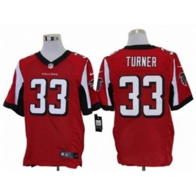 Nike Atlanta Falcons 33 Michael Turner Red Elite NFL Jersey