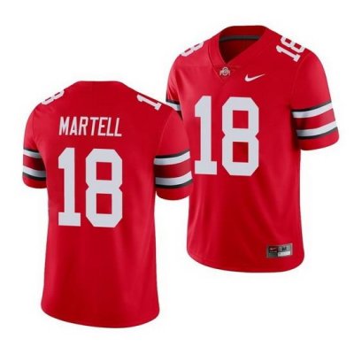 Ohio State Buckeyes Tate Martell Scarlet College Football Men'S Jersey