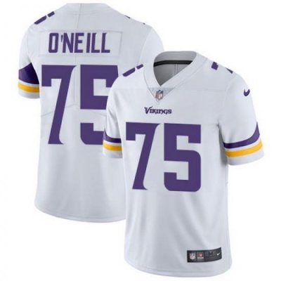 Nike Vikings #75 Brian O Neill White Mens Stitched NFL Vapor Untouchable Limited Jersey