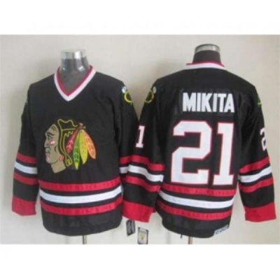 nhl jerseys chicago blackhawks 21 mikita black