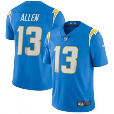 Men Nike Chargers 13 Keenan Allen Blue 2020 New Vapor Untouchable Limited Jersey