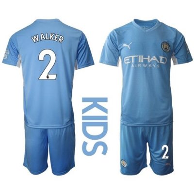 Kids Manchester City Soccer Jerseys 021