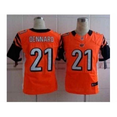 Nike Cincinnati Bengals 21 Darqueze Dennard orange Elite NFL Jersey