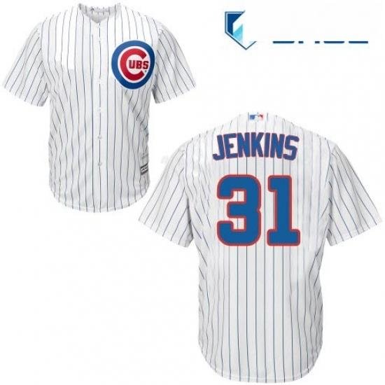 Youth Majestic Chicago Cubs 31 Fergie Jenkins Authentic White Home Cool Base MLB Jersey