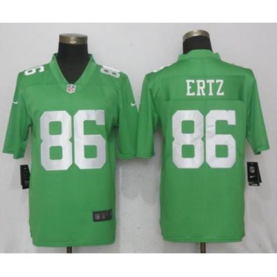 Nike Eagles #86 Zach Ertz Green 2017 Vapor Untouchable Player Limited Jersey