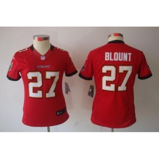 Women Nike Tampa Bay Buccaneers 27 LeGarrette Blount Red Color[Women Limited Jerseys]