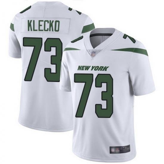 Jets #73 Joe Klecko White Men Stitched Football Vapor Untouchable Limited Jersey