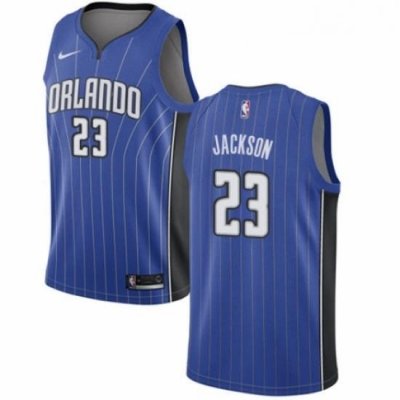 Youth Nike Orlando Magic 23 Justin Jackson Swingman Royal Blue NBA Jersey Icon Edition