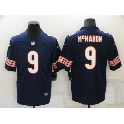 Men's Chicago Bears #9 Jim McMahon Navy Blue 2021 Vapor Untouchable Stitched NFL Nike Limited Jersey