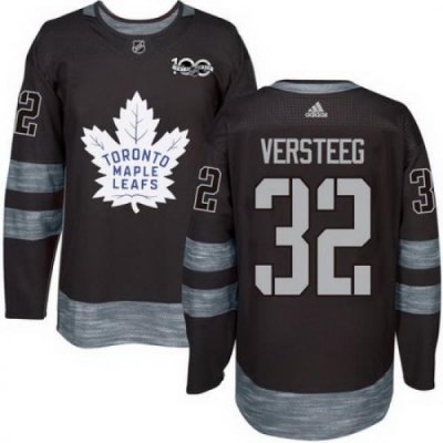 Maple Leafs #32 Kris Versteeg Black 1917 2017 100th Anniversary Stitched NHL Jersey