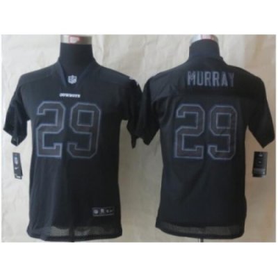 Youth Nike Dallas coWboys #29 Murray Black Jerseys(Lights Out)