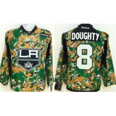 Kids Los Angeles Kings 8 Drew Doughty Camo NHL Jerseys