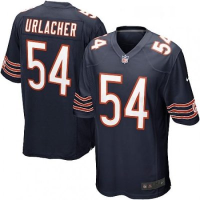 Youth Nike Chicago Bears 54 Brian Urlacher Game Navy Blue Team Color NFL Jersey