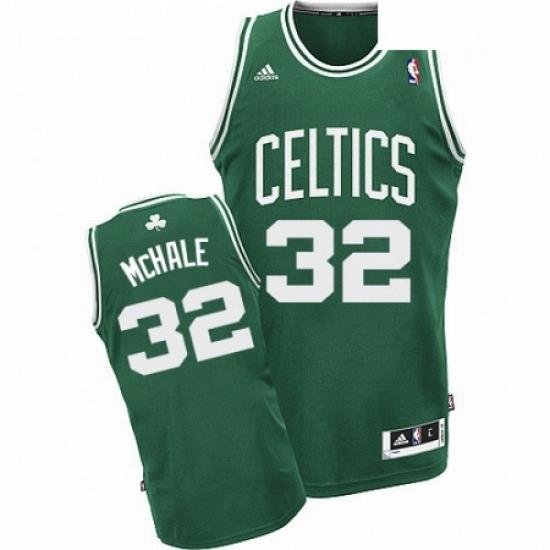 Mens Adidas Boston Celtics 32 Kevin Mchale Swingman White Home NBA Jersey