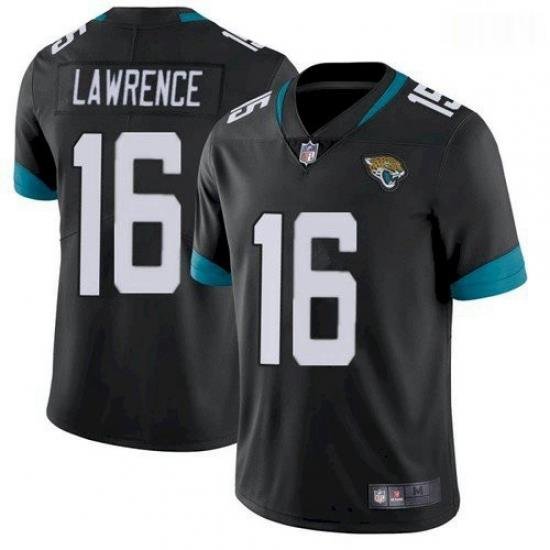 Men Jacksonville Jaguars Trevor Lawrence Black 2021 Draft Jersey